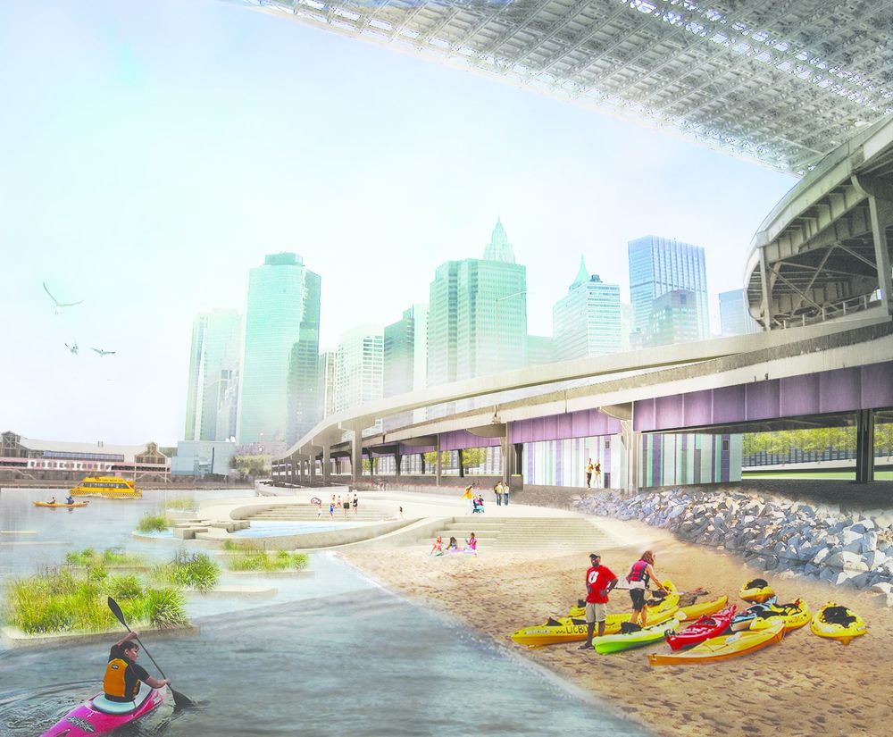 Brooklyn Bridge Beach, Stuyvesant Cove Receive $8 Million