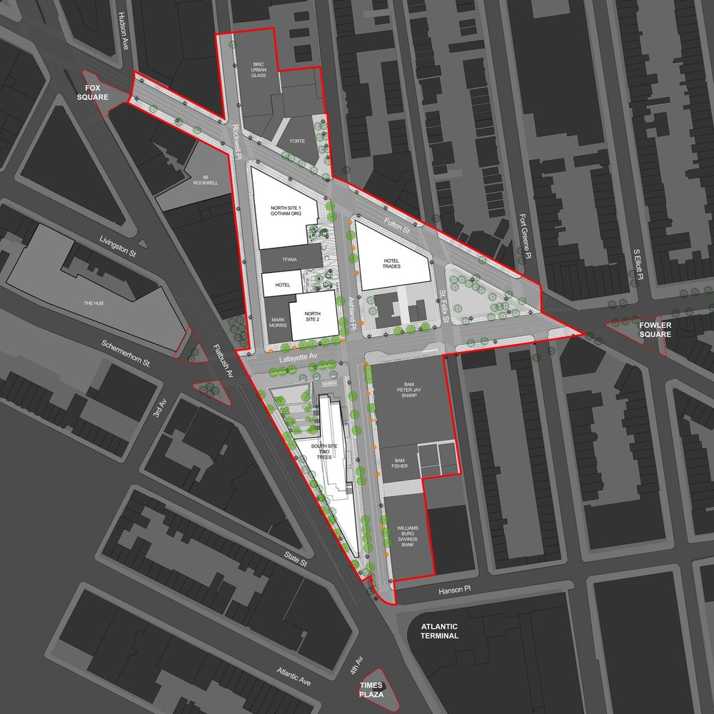 Brooklyn Cultural District Streetscape