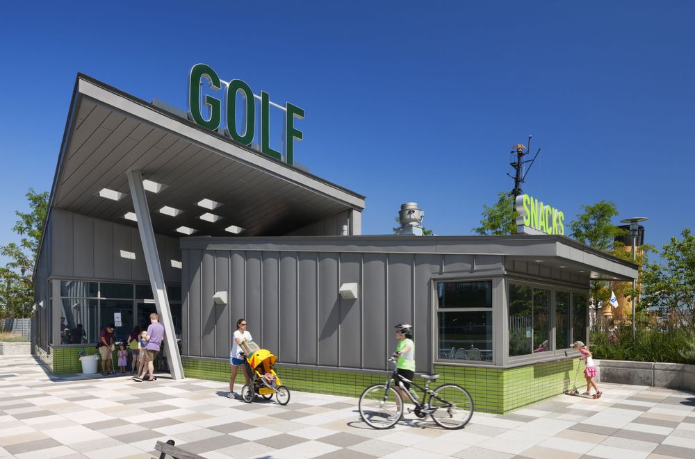 Hudson River Park Activity Buildings