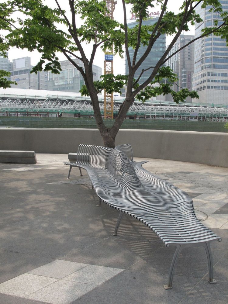 Zipper Bench and NYC 2030 Drinking Fountain Shortlisted
