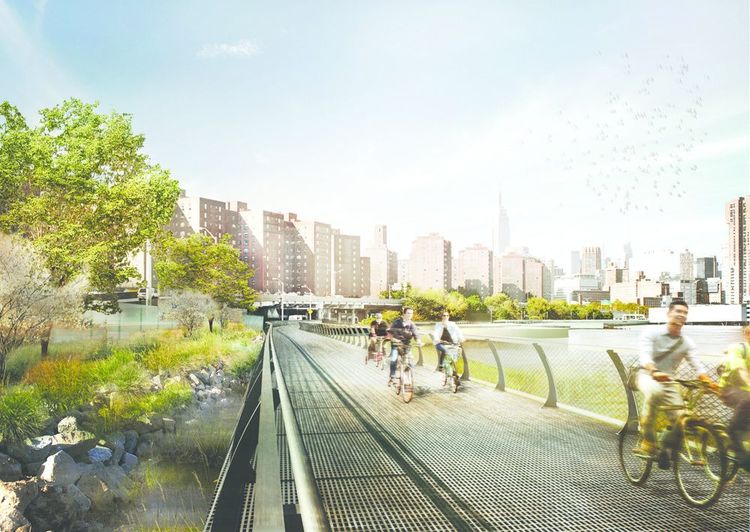 Scott Stringer Announces East River Blueway Plan